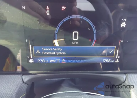 2025 Chevrolet Trailblazer Awd Activ from USA, damaged, VIN KL79MSSL1SB097776